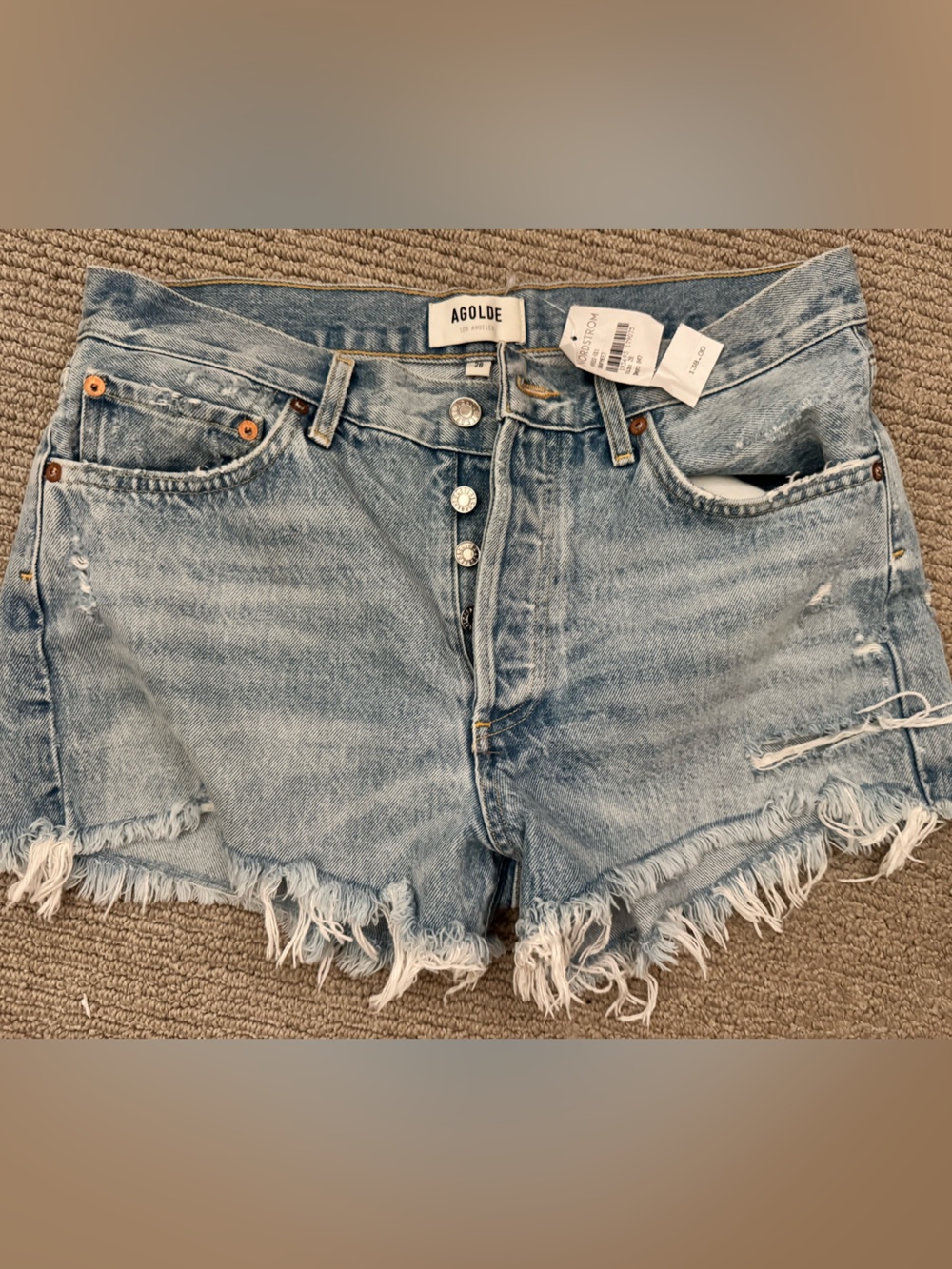 AGOLDE Women's PARKER shorts swapmeet size 28 new with tags